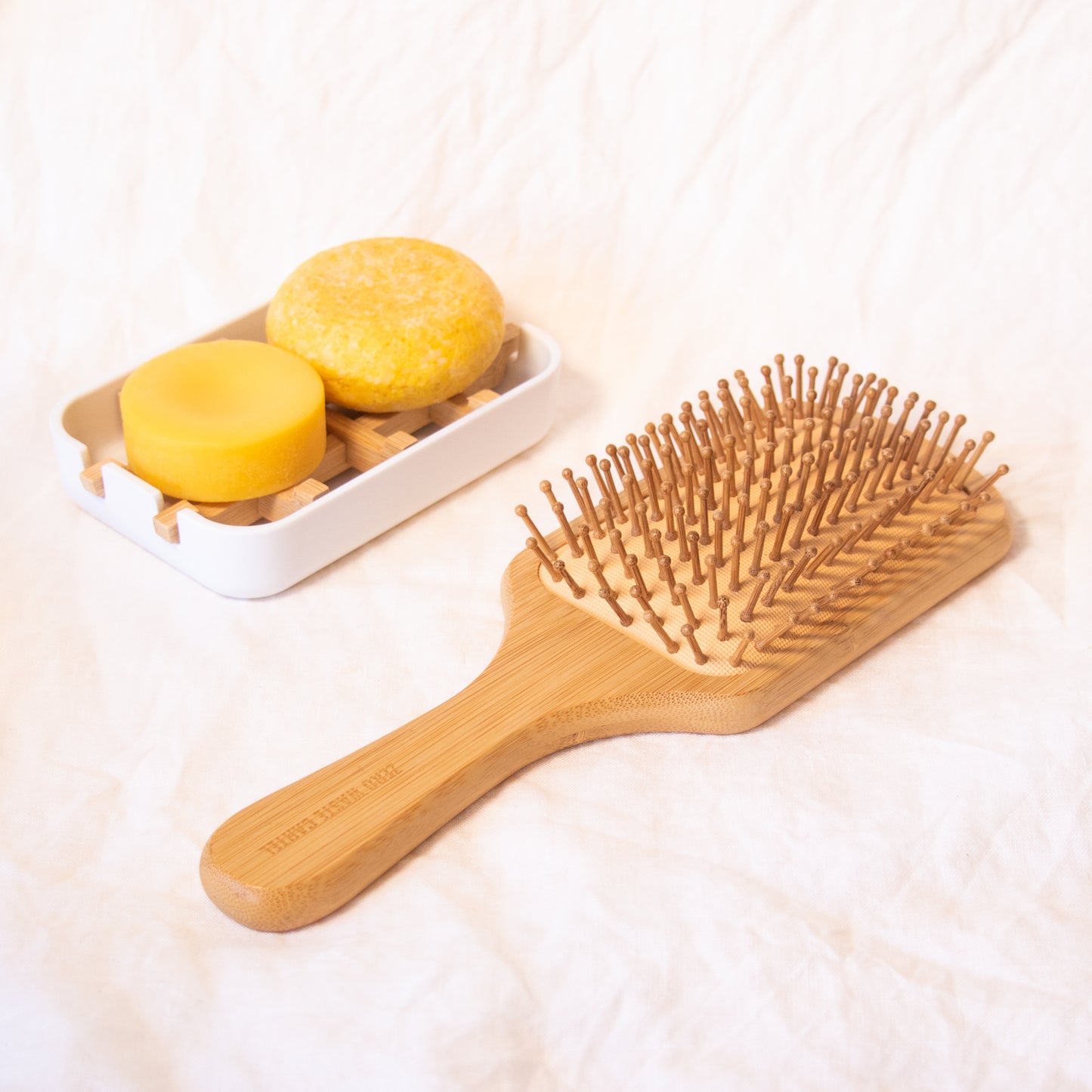 Anti-Frizz Bamboo Hair Brush