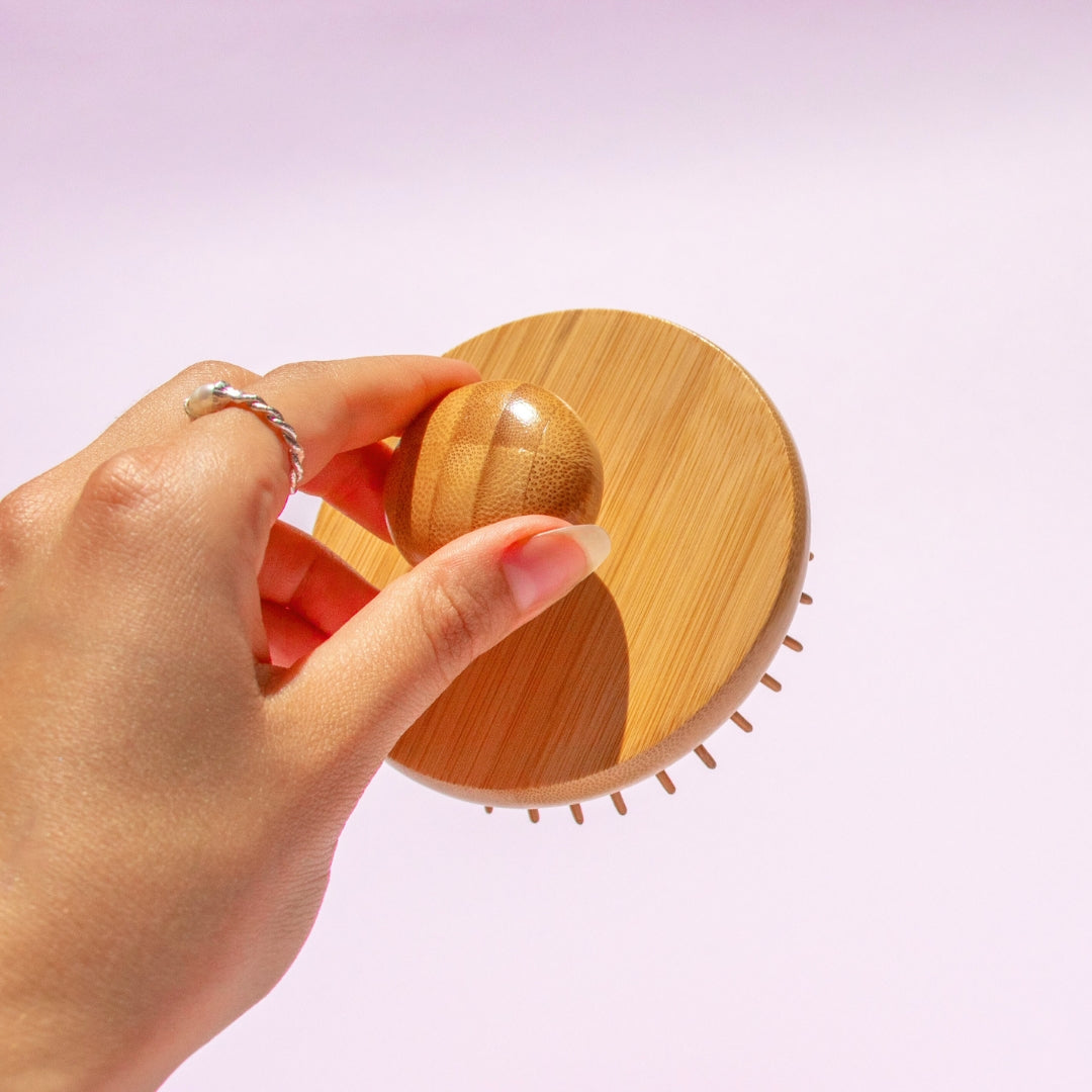 Bamboo Scalp Massager