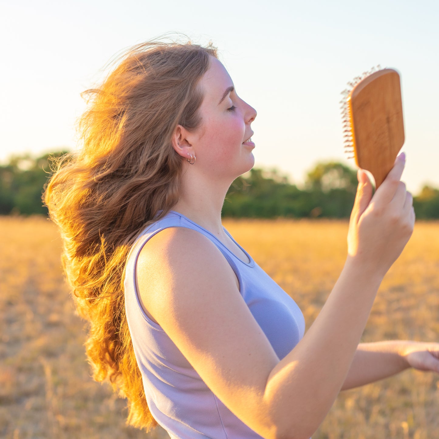 Bamboo Hair Brush by Zero Waste Cartel