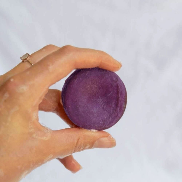 Purple Rain Shampoo & Conditioner Bar Humby Organics